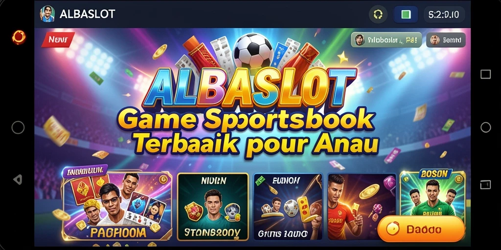 Tampilan gameplay ALBASLOT yang menarik dan interaktif.