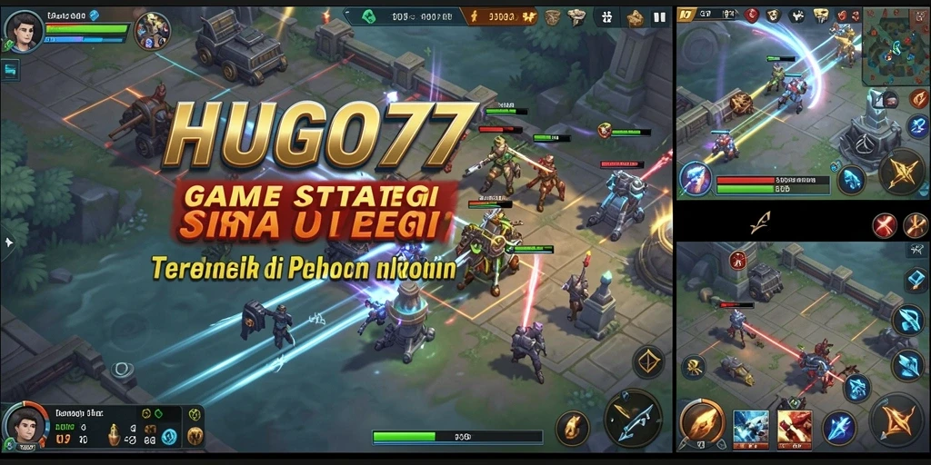 Screenshot HUGO77 menampilkan aksi strategis yang mendebarkan.