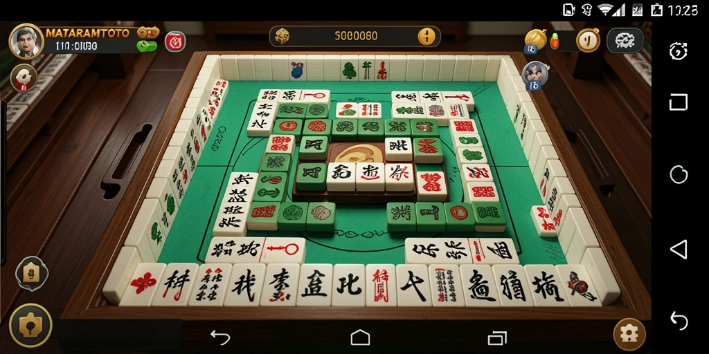 Screenshot utama MATARAMTOTO menampilkan gameplay Mahjong yang menarik.