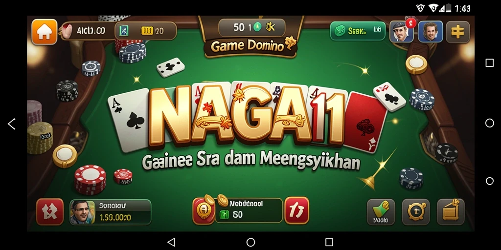 Gameplay seru NAGA11 yang membuat pemain betah berlama-lama.
