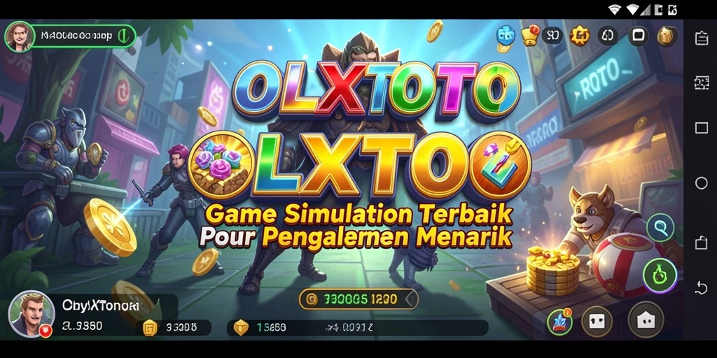 Tampilan gameplay OLXTOTO yang menarik dan penuh tantangan.