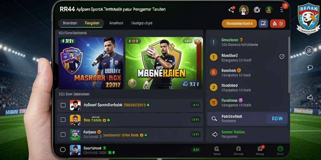 Screenshot gameplay Sportsbook RR44 yang menarik dan interaktif.